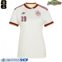 Maglie da calcio Spagna Lamine Yamal #19 Seconda Maglia Femminile Mondiali 2026  Manica Corta